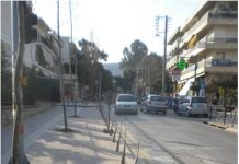 Νέα κάγκελα στα πεζοδρόμια της Αγίου Ιωάννου