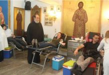 Μεγαλόπρεπη λειτουργία και Εθελοντική Αιμοδοσία στον Ι.Ν. Πρ. Ηλία