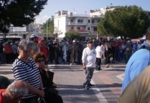 Ο Δήμος Αγίας Παρασκευής υποδέχτηκε τους ειρηνοδρόμους της μαραθώνιας πορείας ειρήνης