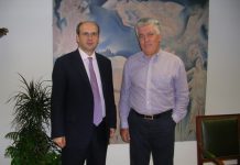 Συνάντηση Δημάρχου Αγ. Παρασκευής με τον Υπουργό Ανάπτυξης κ. Χατζηδάκη