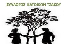Ο Σύλλογος κατοίκων Τσακού προβάλλει και διεκδικεί μια σειρά από προβλήματα