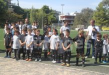 Αγιασμός με πολλές ευχές για τον Α.Ο. Αγίας Παρασκευής