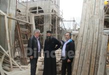 Επίσκεψη στον υπό ανέγερση Ι.Ν. Αγίων Αναργύρων με ευχάριστες ειδήσεις!