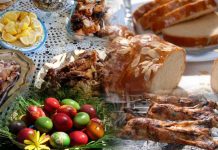 Η ομάδα ¨Αλληλεγγύη¨ του Συλλόγου κατοίκων Τσακού προσέφερε το πασχαλινό γεύμα στη Στέγη Γερόντων
