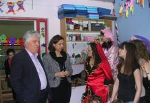 O Δήμαρχος κ. Βασίλης Ζορμπάς στις Αποκριάτικες εκδηλώσεις των Παιδικών Σταθμών