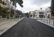 Επισκευή πεζοδρομίων στην Αγίου Ιωάννου από την πλατεία του Αη Γιάννη έως τη Γραβιάς