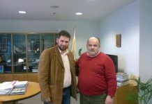 Συνάντηση του προέδρου της ΕΝΕΒΑΠ κ. Τσαγκάρη με τον πρόεδρο της ΓΣΕΒΕΕ κ. Καββαθά