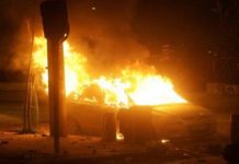 Φωτιά σε κάδους που επεκτάθηκε σε όχημα στην Αγία Παρασκευή