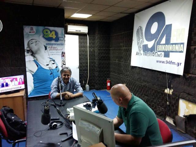 Β. Γιαννακόπουλος σε 94fm radio
