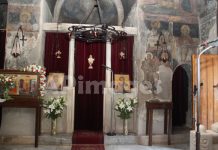 Με ευλάβια τελέστηκε ο Μέγας Πανηγυρικός Εσπερινός στον Άγιο Ιωάννη στον Υμηττό