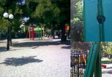 Δολιοφθορά στην παιδική χαρά της κεντρικής πλατείας Αγίας Παρασκευής!