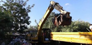 Καθαρισμός Καταυλισμού των Ρομά στο Νομισματοκοπείο από την Περιφέρεια Β/Τ