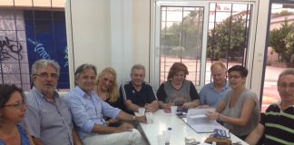 Συνάντηση του πρ. Δημάρχου Βασίλη Γιαννακόπουλου με την Ένωση Συλλόγων Γονέων