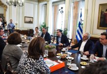 Ο Δήμαρχος Παπάγου – Χολαργού σε σύσκεψη στο Μέγαρο Μαξίμου υπό τον Πρωθυπουργό για το Μητροπολιτικό Πάρκο Γουδή