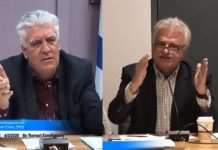 Με «πλούσιο» λεξιλόγιο «στόλισε» το Δήμαρχο με αποτέλεσμα την προσωρινή διακοπή του Δ.Σ. (video)