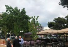 Η Πλατεία σιγά σιγά στην τελική της μορφή