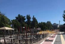 Κατάληψη οδοστρωμάτων λόγω έργων στην κεντρική πλατεία