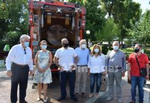 Υπερσύγχρονο Απορριμματοφόρο-Πλυντήριο για βιοαπόβλητα από τον Περιφερειάρχη Γιώργο Πατούλη στο Δήμο Αγίας Παρασκευής (VD)