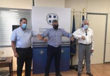 Ο Γ. Πατούλης υπέγραψε έργα ενεργειακής αναβάθμισης (το Β΄ΚΑΠΗ & τον παιδικό σταθμό στην Λάδωνος) παρουσία του Βασίλη Ζορμπά