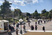 13 θετικά κρούσματα σε 626 ελέγχους Rapit test του ΕΟΔΥ στην πλατεία Αγίας Παρασκευής