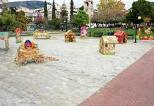 Ο Δήμος Ελληνικού-Αργυρούπολης δημιούργησε Πασχαλινό χωριό σε πλατείες της πόλης (Φωτογραφίες)