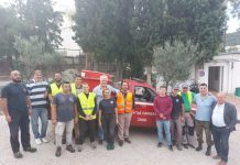 Επίσκεψη του Δημάρχου Αγίας Παρασκευής στην Πολιτική Προστασία