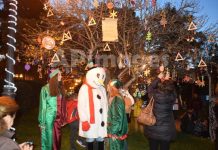 Φωταγώγηση Χριστουγεννιάτικου Δέντρου στην Αγία Παρασκευή στις 11/12