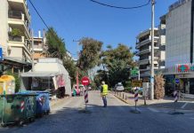 Ξεκίνησαν οι εργασίες ανάπλασης της οδού Ειρήνης