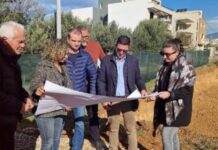 Αυτοψίες σε υπό εξέλιξη έργα πραγματοποιεί ο Δήμαρχος Αγ. Παρασκευής Γιάννης Μυλωνάκης