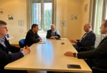 Συνάντηση του Δημάρχου Αγ. Παρασκευής με τον Πρόεδρο του Πράσινου Ταμείου Γιάννη Ανδρουλάκη