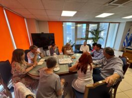 Στον Δήμο Αγίας Παρασκευής αντιπροσωπεία της αδελφοποιημένης γαλλικής πόλης Saint-Brieuc