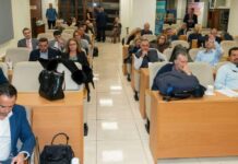 Η νέα διοίκηση και το προεδρείο του ΣΠΑΤΕ στη θέση του Αντιπροέδρου ο Νικόλαος Ζόμπολας