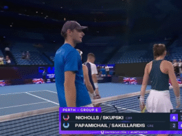 Όμιλος Αντισφαίρισης Αγ. Παρασκευής: Πήραν το διπλό οι Βρετανοί, καλό παιχνίδι για Σακελλαρίδη και Παπαμιχαήλ