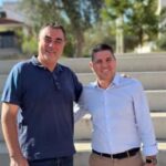 Στο πλευρό του Διευθυντή του 1ου ΕΠΑΛ κ. Μπαλάσκα ο Δήμαρχος Γ. Μυλωνάκης