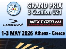 Η καρδιά του ευρωπαϊκού μπιλιάρδου θα χτυπήσει δυνατά 1–3 Μαΐου στο Koralli – Billiard – Club – Cafe!