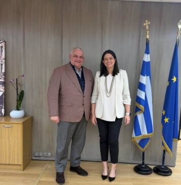 Στο υπουργείο εργασίας ο πρόεδρος της ΔΗΜ.Τ.Ο. Δημήτρης Αλεφαντής