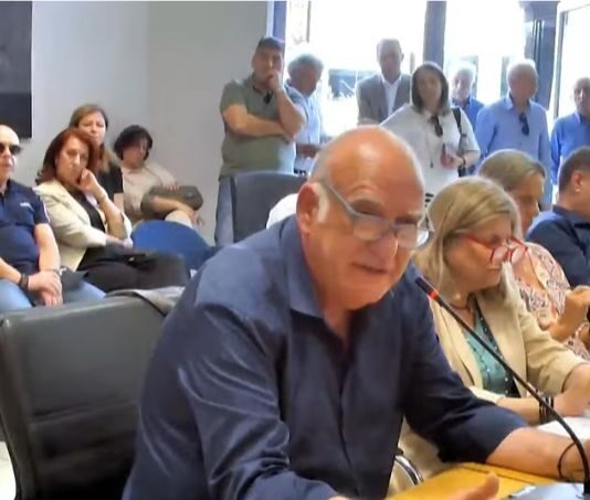 Τοποθέτηση του προέδρου του συλλόγου Αι Ιωάννης κ. Γιώργου Καράλα