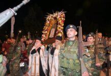 Με λαμπρότητα έγινε η λιτάνευση της Αγίας εικόνας της Αγίας Παρασκευής
