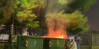 Ταυτοποιήθηκε η ηλικιωμένη που φέρεται να έβαζε φωτιά σε κάδους στην Αγία Παρασκευή