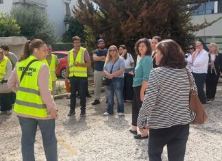 Άσκηση ετοιμότητας για σεισμό στην Π.Ε. Βορείου Τομέα Αθηνών