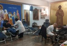 Με απόλυτη επιτυχία πραγματοποιήθηκε η 56η Αιμοδοσία στον Ιερό Ναό του Προφήτη Ηλία.